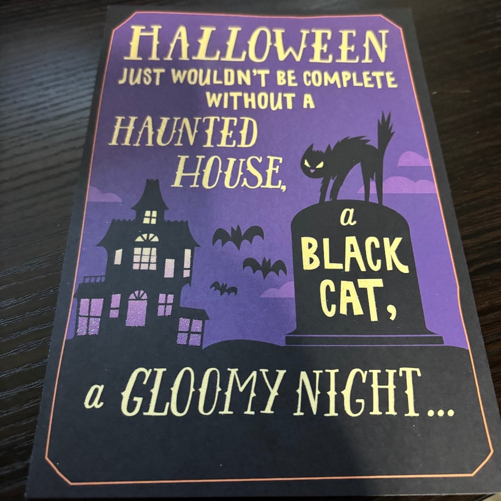 HALLOWEEN GREETING CARD